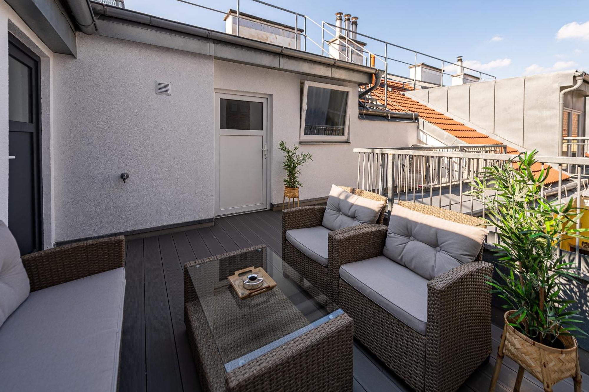 Apartment With Balcony Near Augarten Wien Ngoại thất bức ảnh